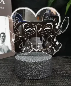 Lampe Stitch et Angel
