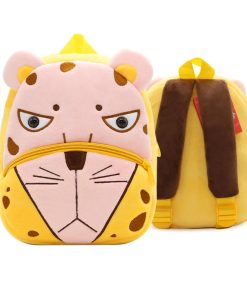 Sac à dos peluche Léopard